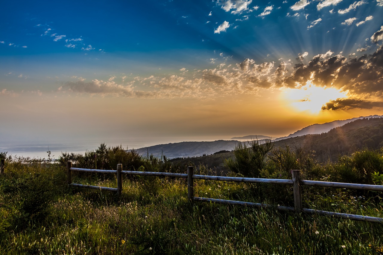 Image - galicia atardecer naturaleza