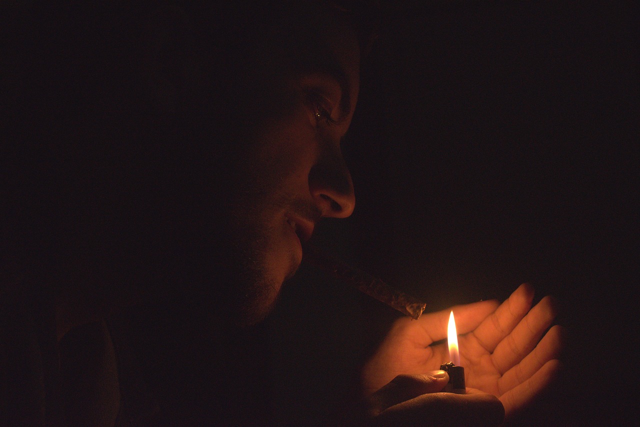 Image - black cigar portrait