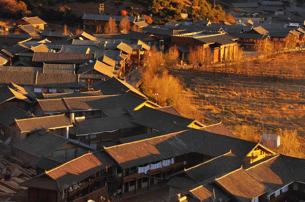 Image - china lugu lake on the village