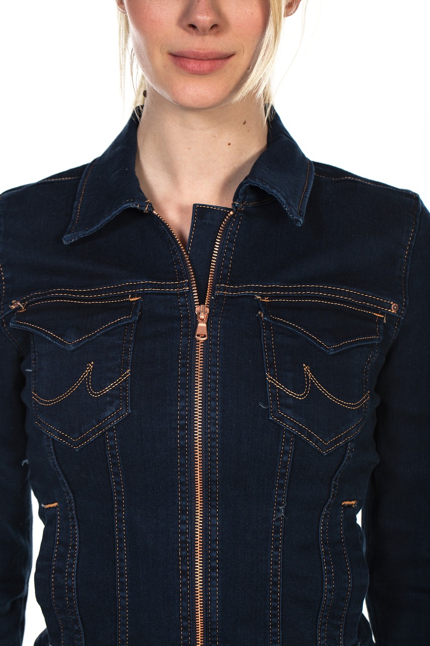 Image - model women s jacket jeans studio