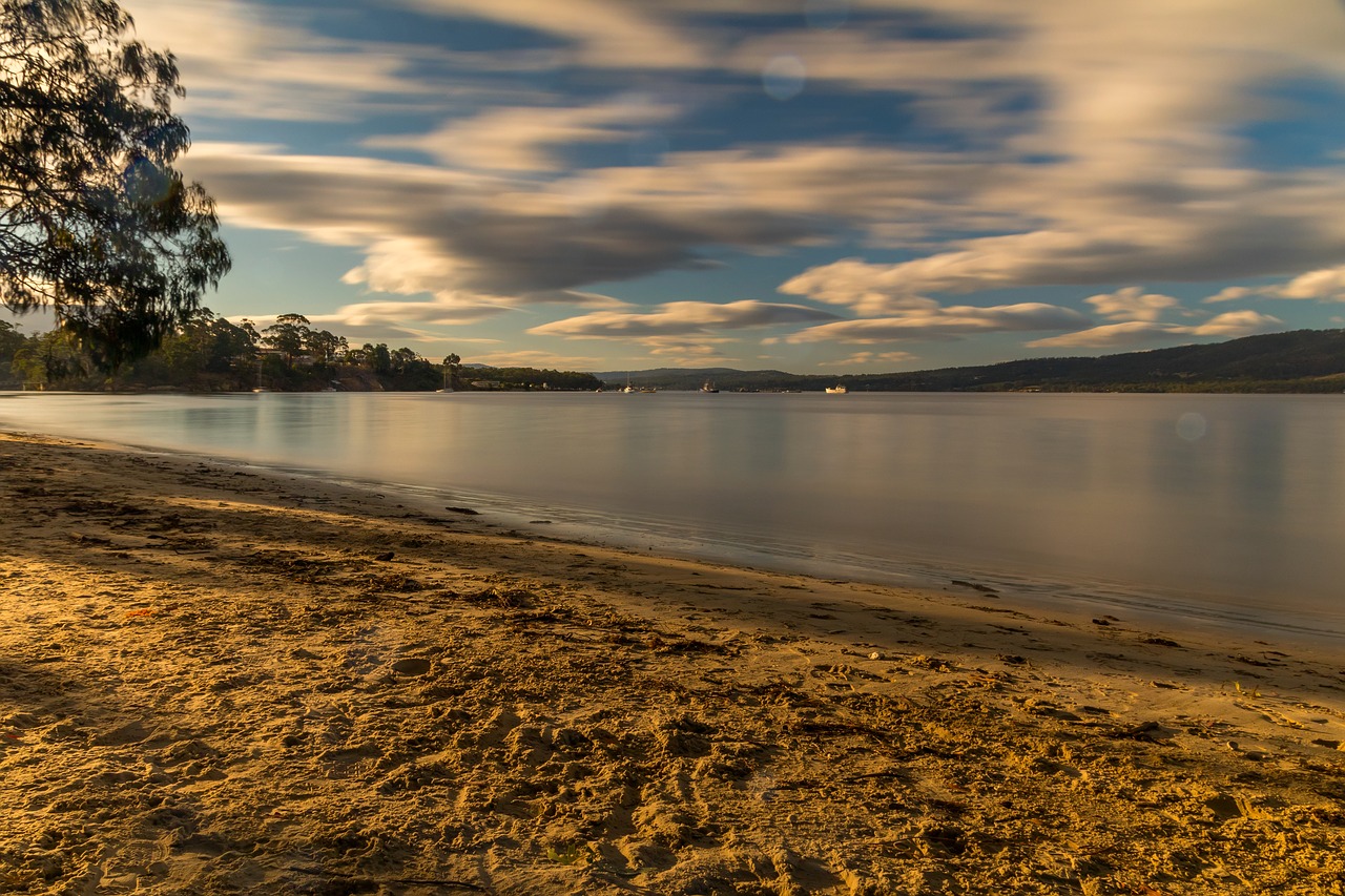 Image - australia tasmania coastal beach