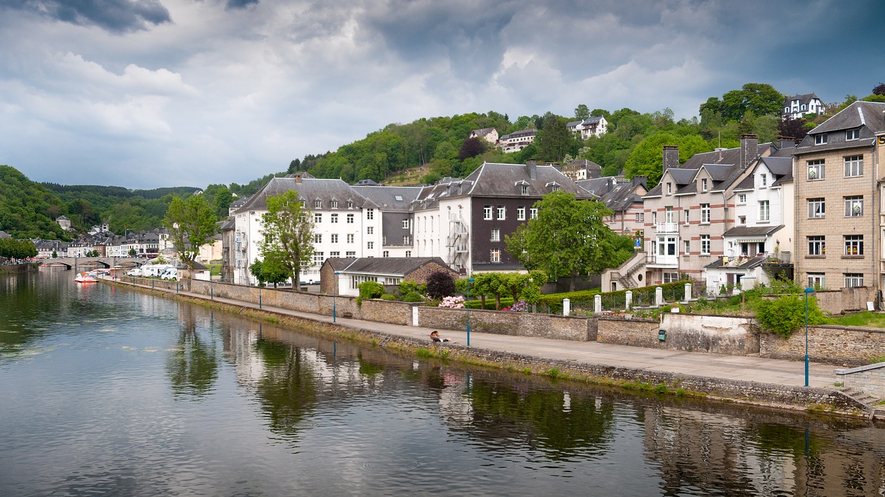 Image - bouillon ardennes belgium river