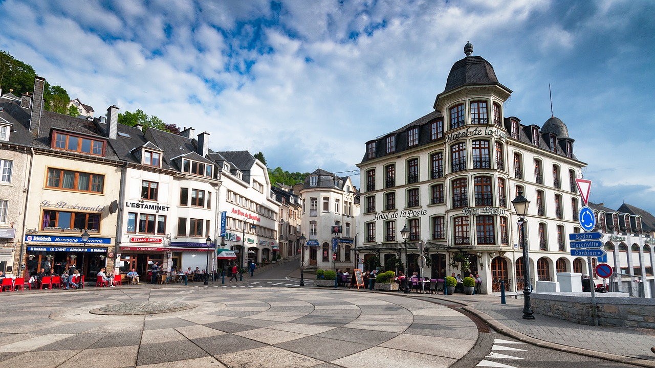 Image - bouillon ardennes belgium river