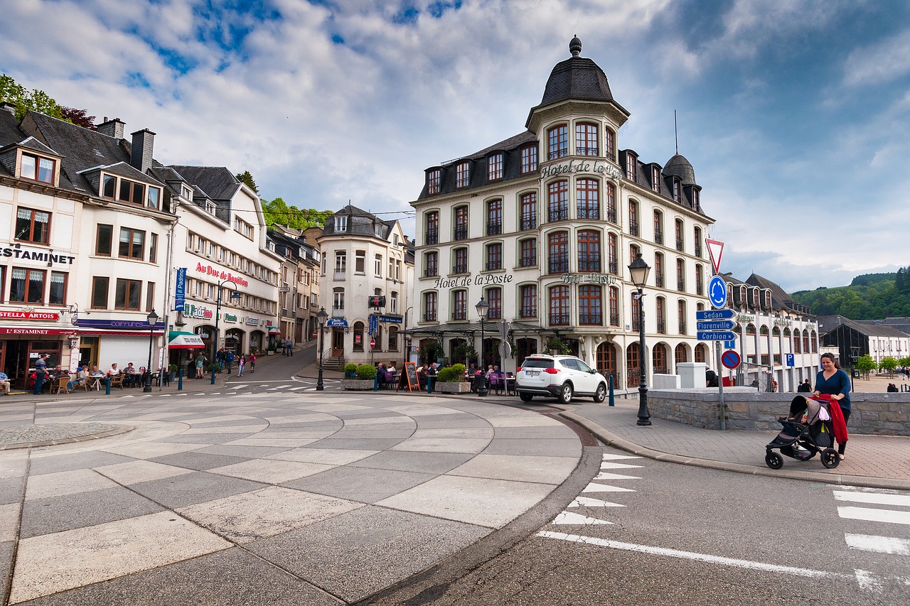 Image - bouillon ardennes belgium river