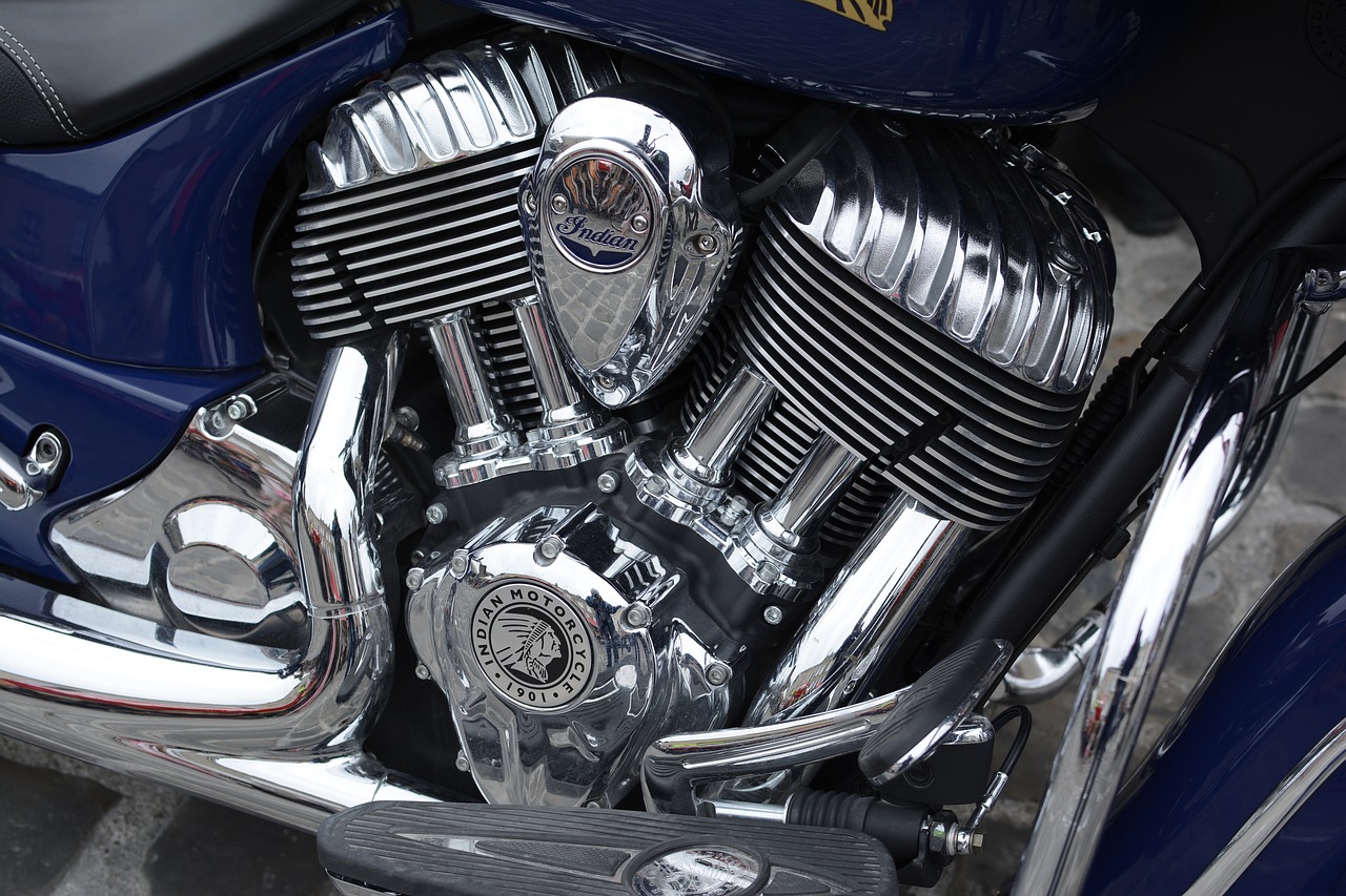 Image - engine motorcycle chrome mechanics