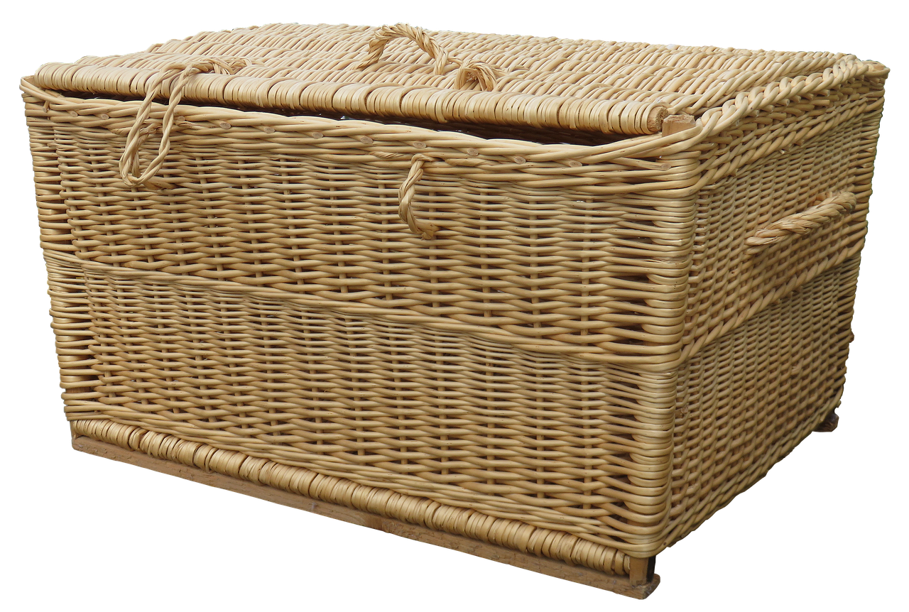 Image - laundry basket wicker basket