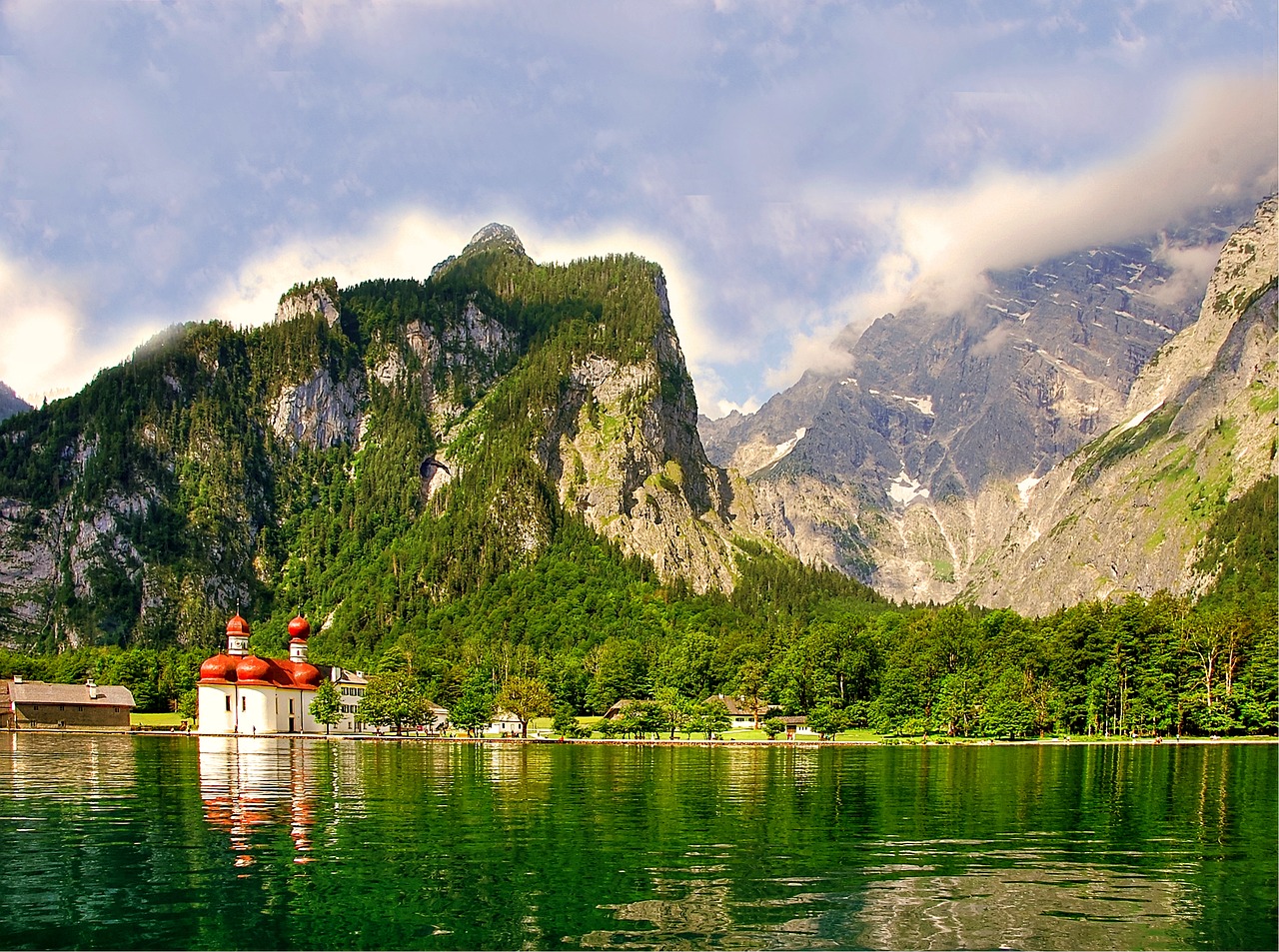 Image - bartholomä st königssee alpine