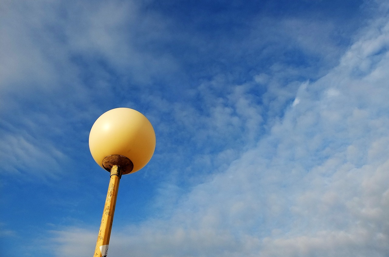 Image - lantern street lamp lighting summer