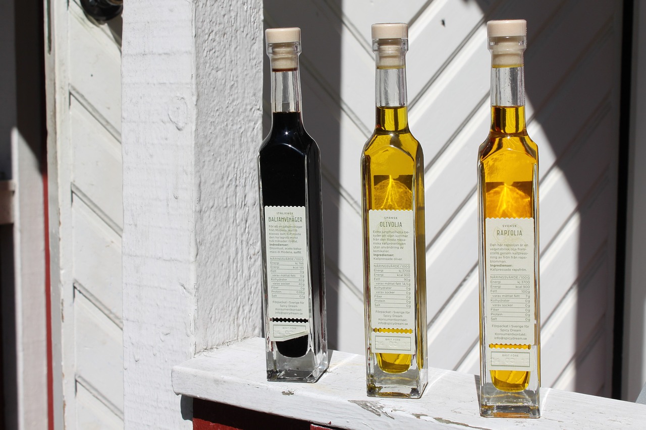Image - bottles oil vinegar bottle mat