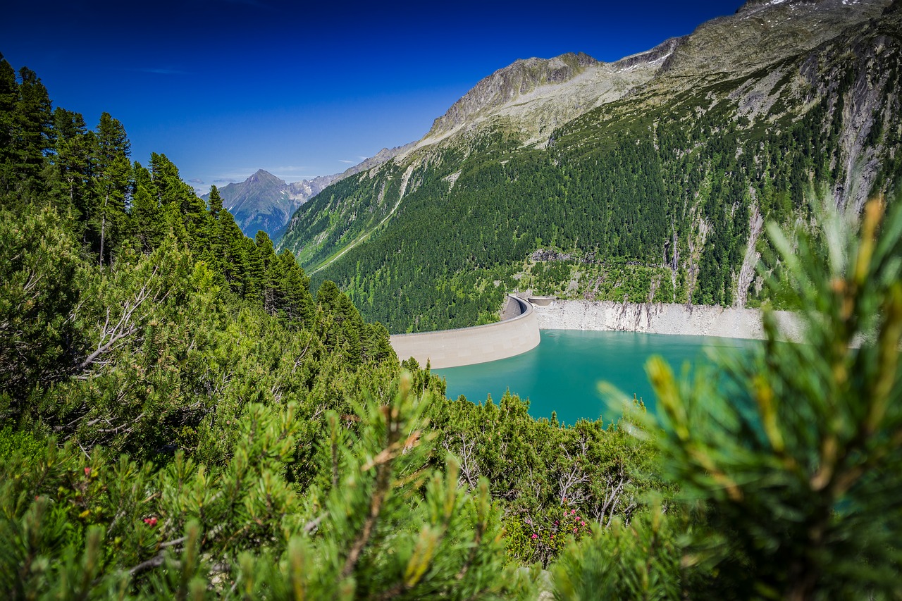 Image - schlegeis reservoir ginzling