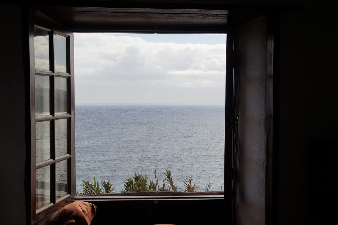 Image - view window sea view tenerife