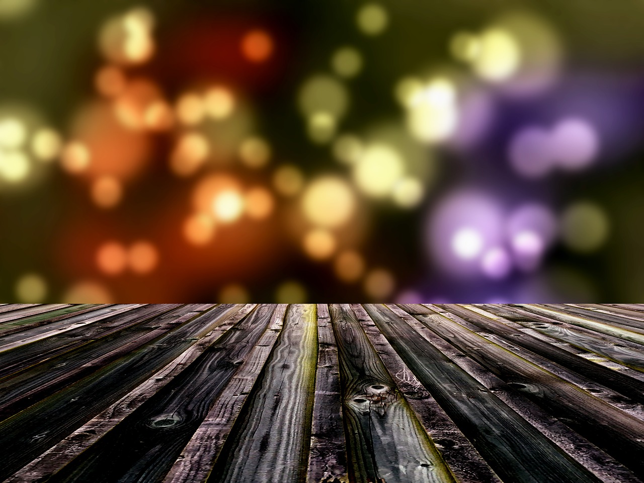 Image - bokeh decking background deck