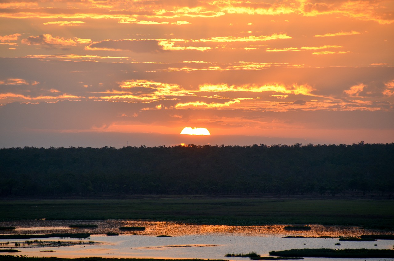 Image - sunset sunlight kakadu arnhem land