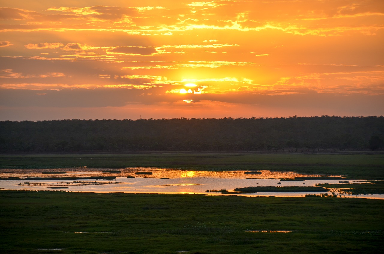 Image - sunset sunlight kakadu arnhem land