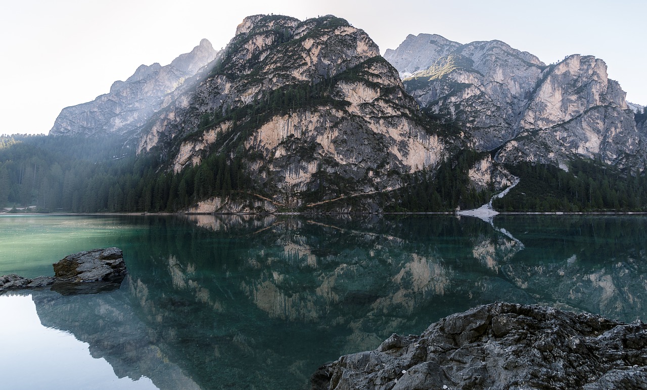 Image - lake mountain lake water bergsee