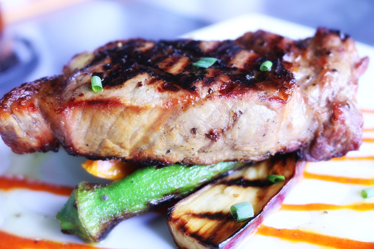 Image - tuna grilled bbq food healthy