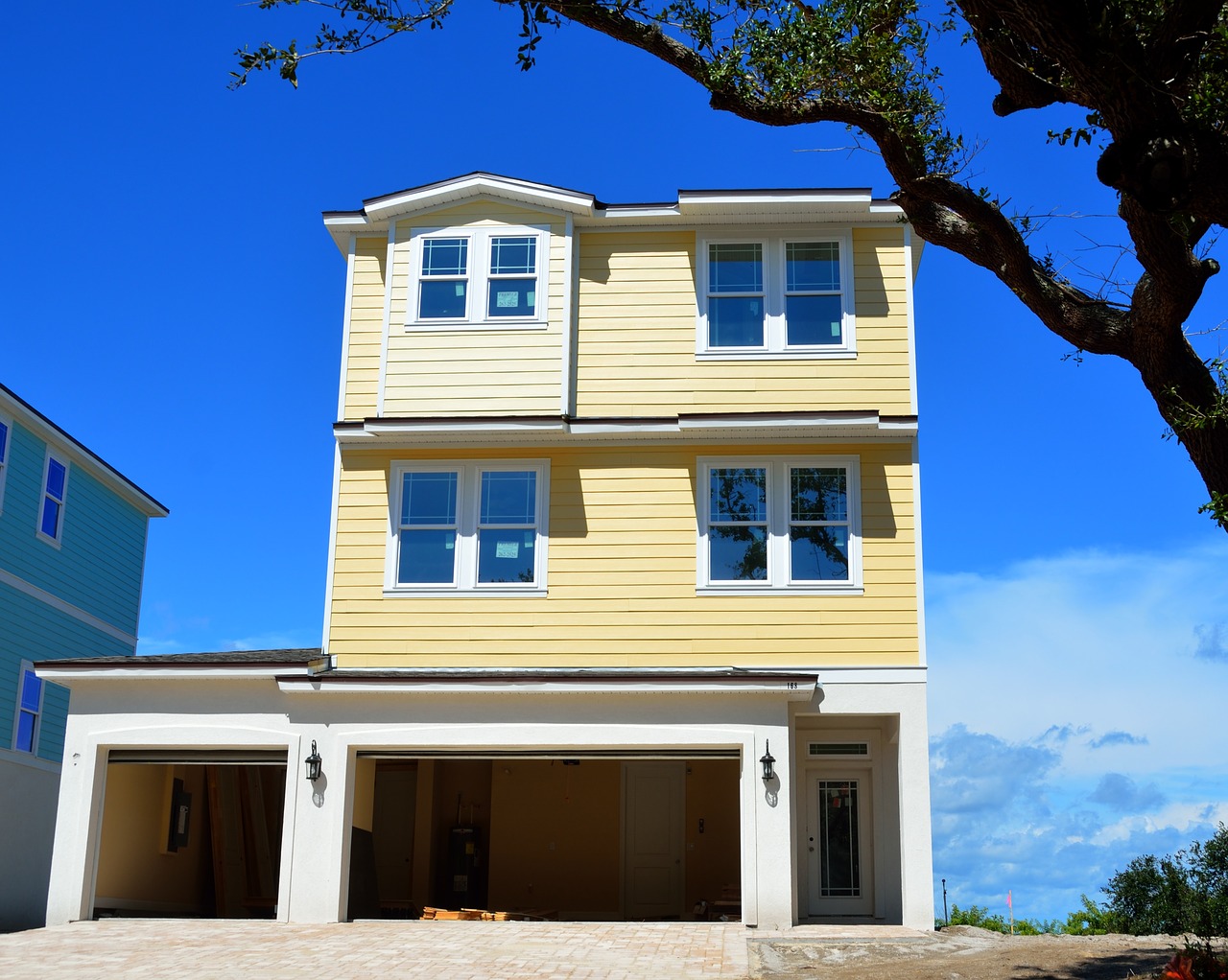 Image - new home construction site house