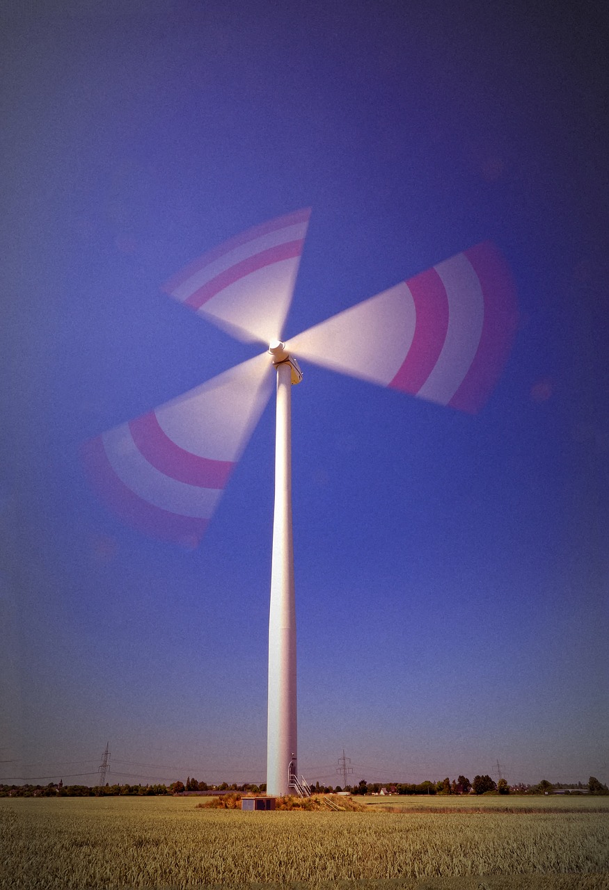 Image - pinwheel wind power energy