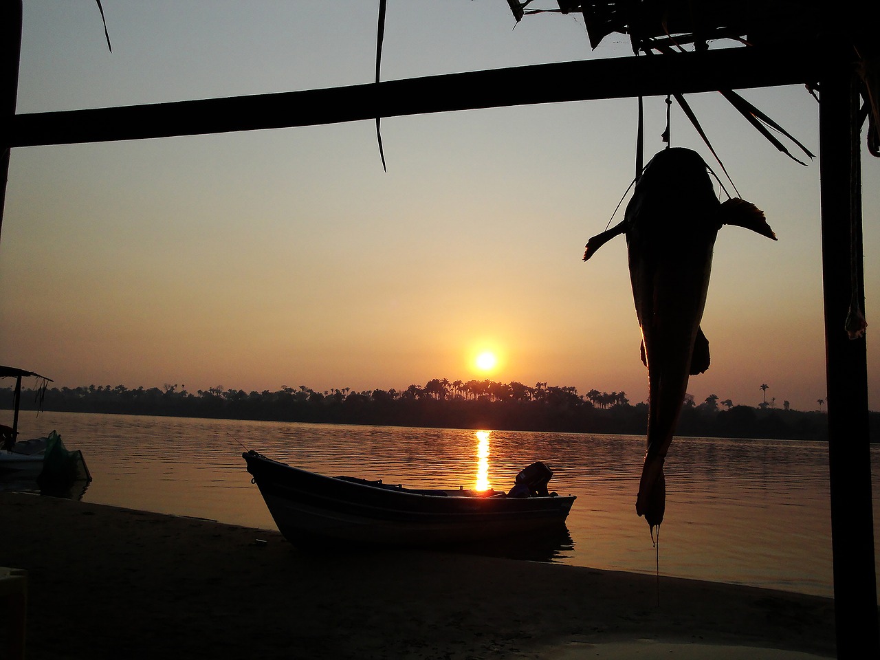 Image - by sunsets sol rio nature boat