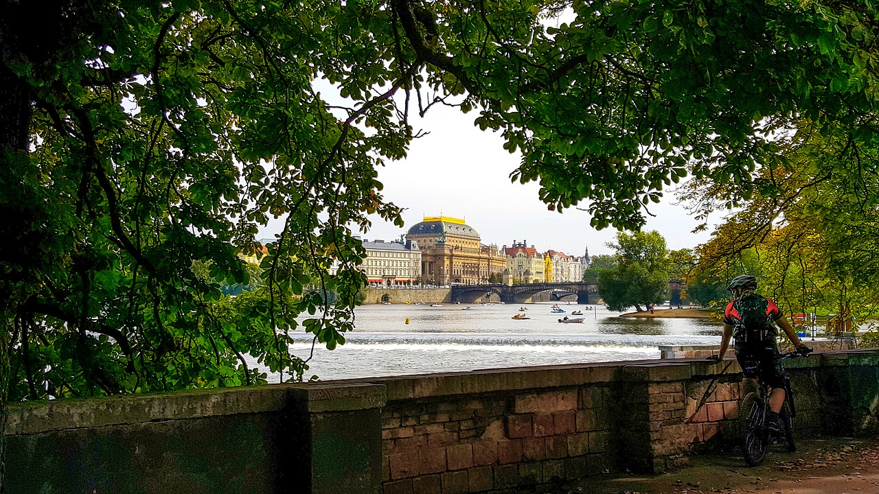 Image - prague czech river vltava bohemia