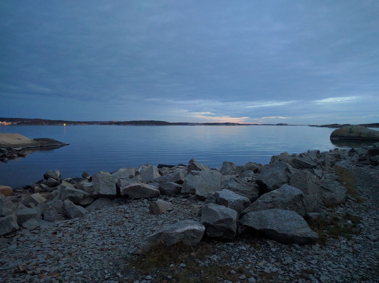 Image - himmel stone sea stones cloud