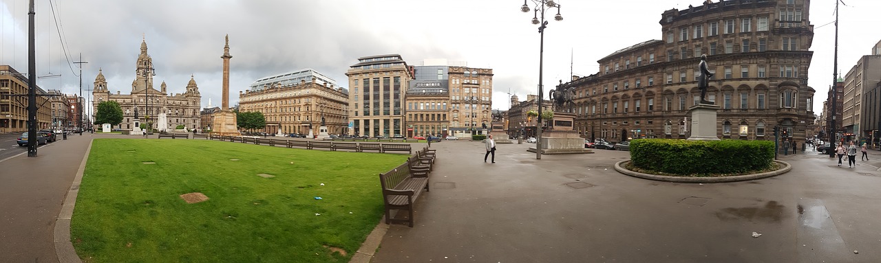 Image - glasgow george square panorama