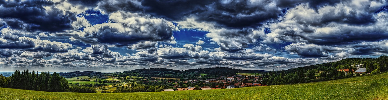 Image - panorama bavarian forest