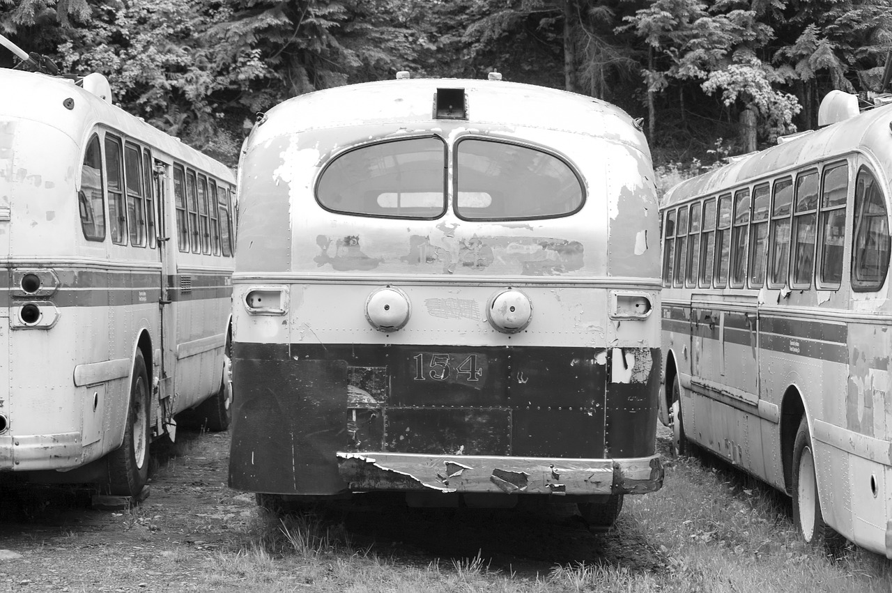 Image - vintage bus travel retro journey