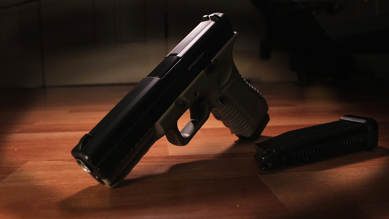 Image - glock gun pistol handgun weapon