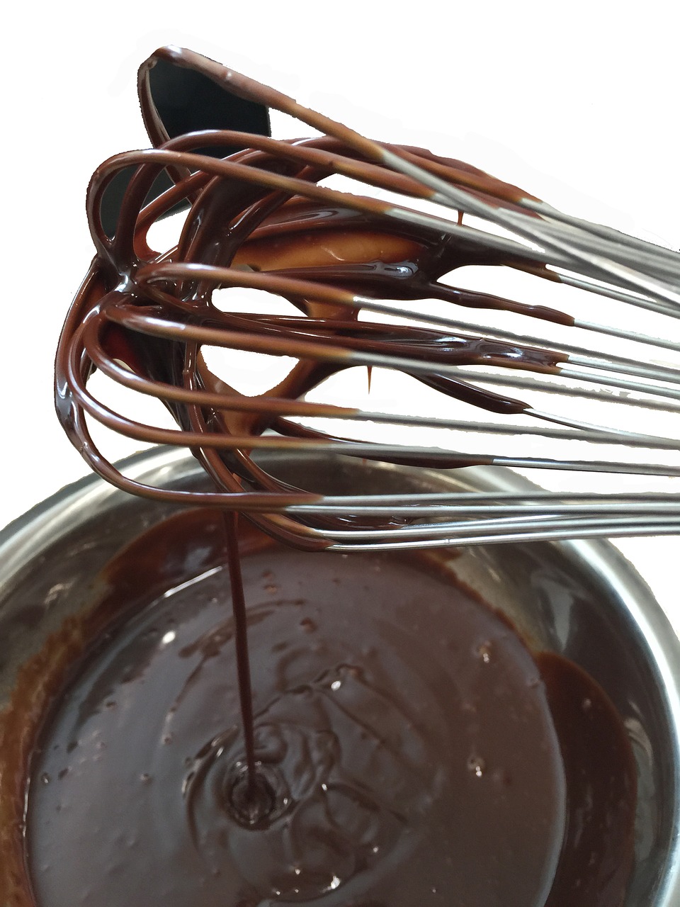 Image - ganache whisk chocolate dessert