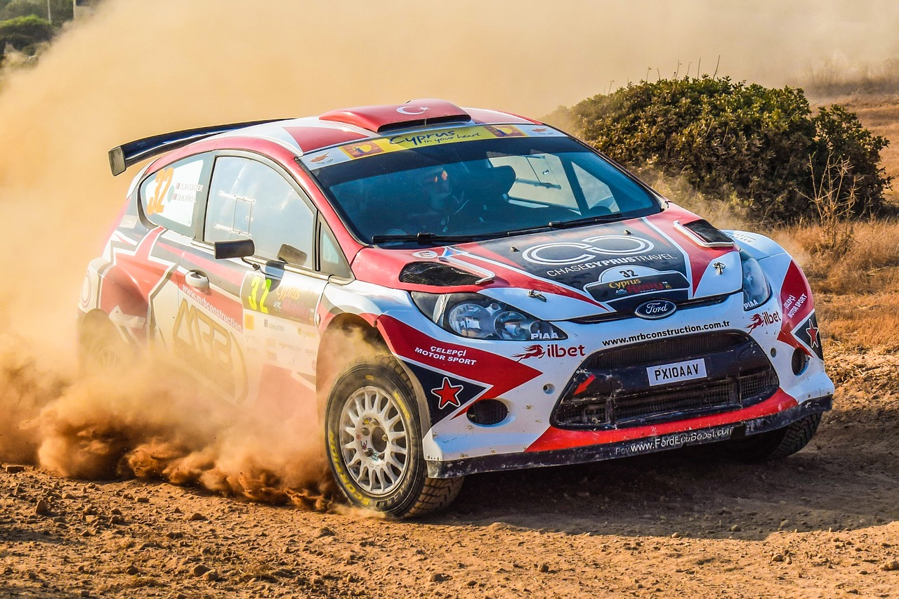 Image - rally race car speed fast action