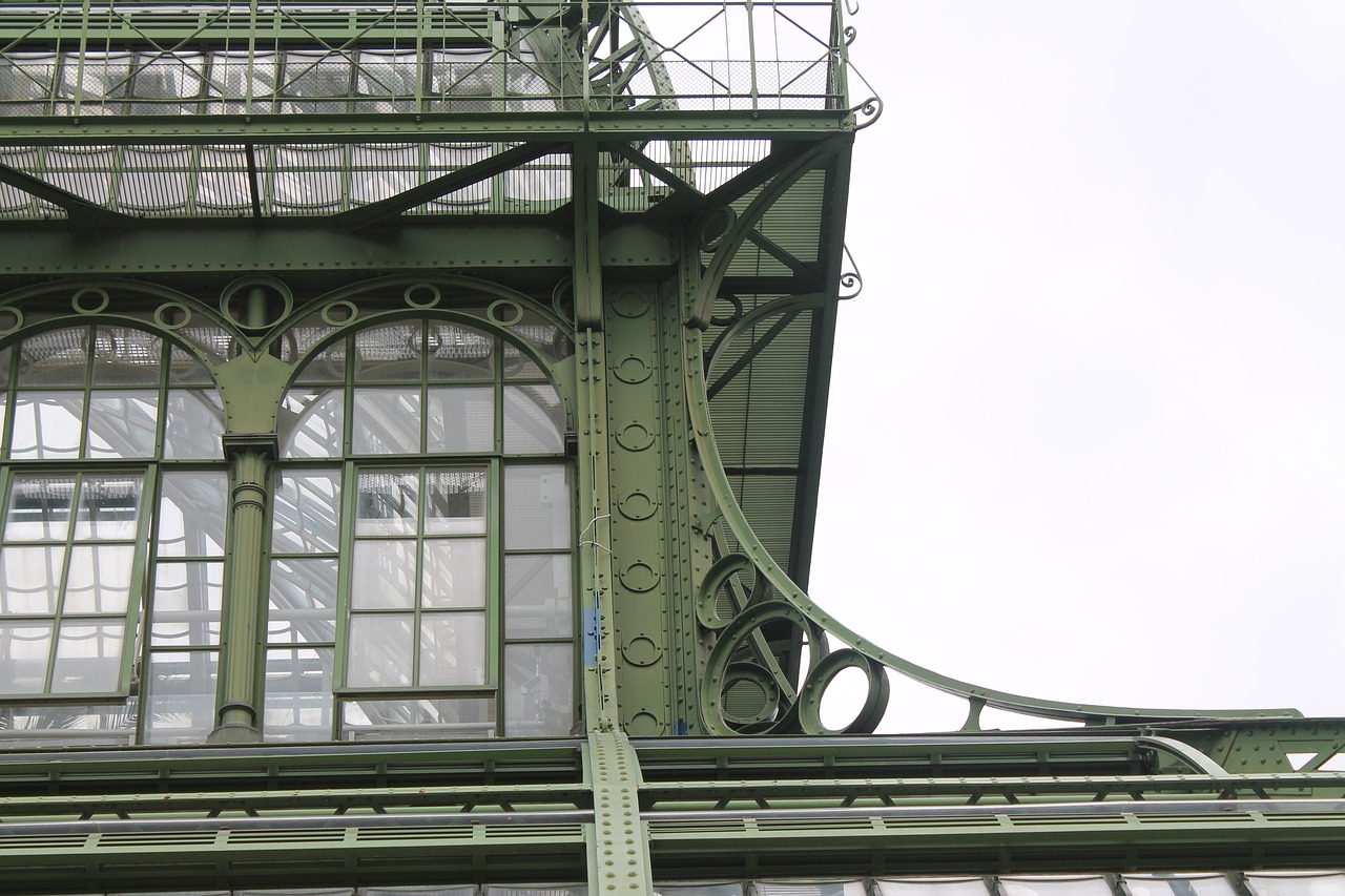 Image - building green glass metal