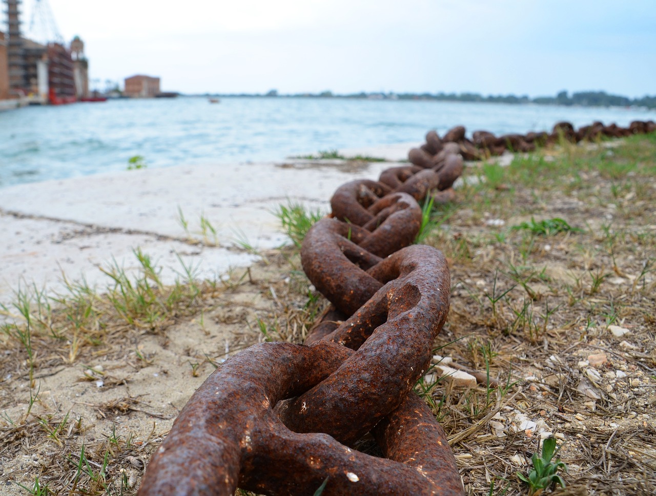 Image - chain links of the chain metal