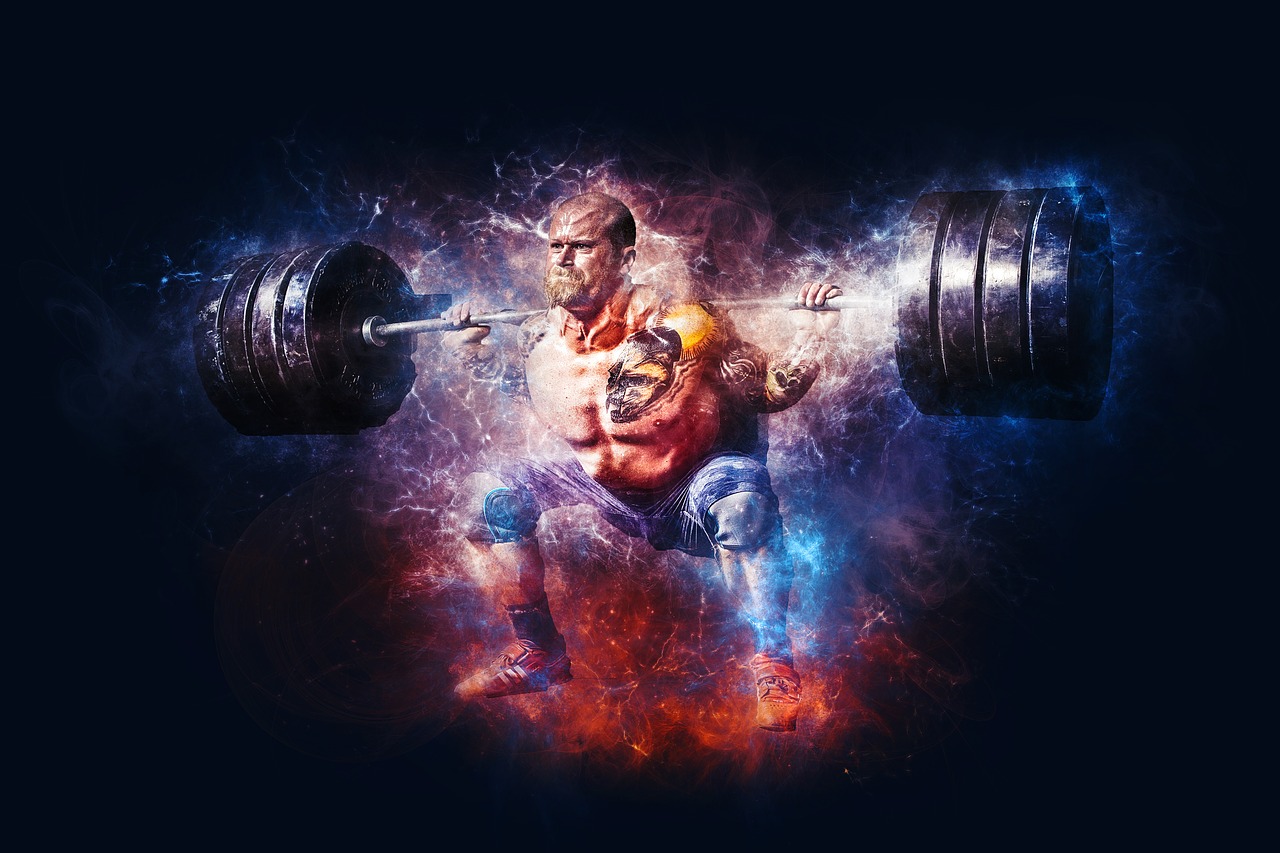 Image - weightlifting power fitness gym