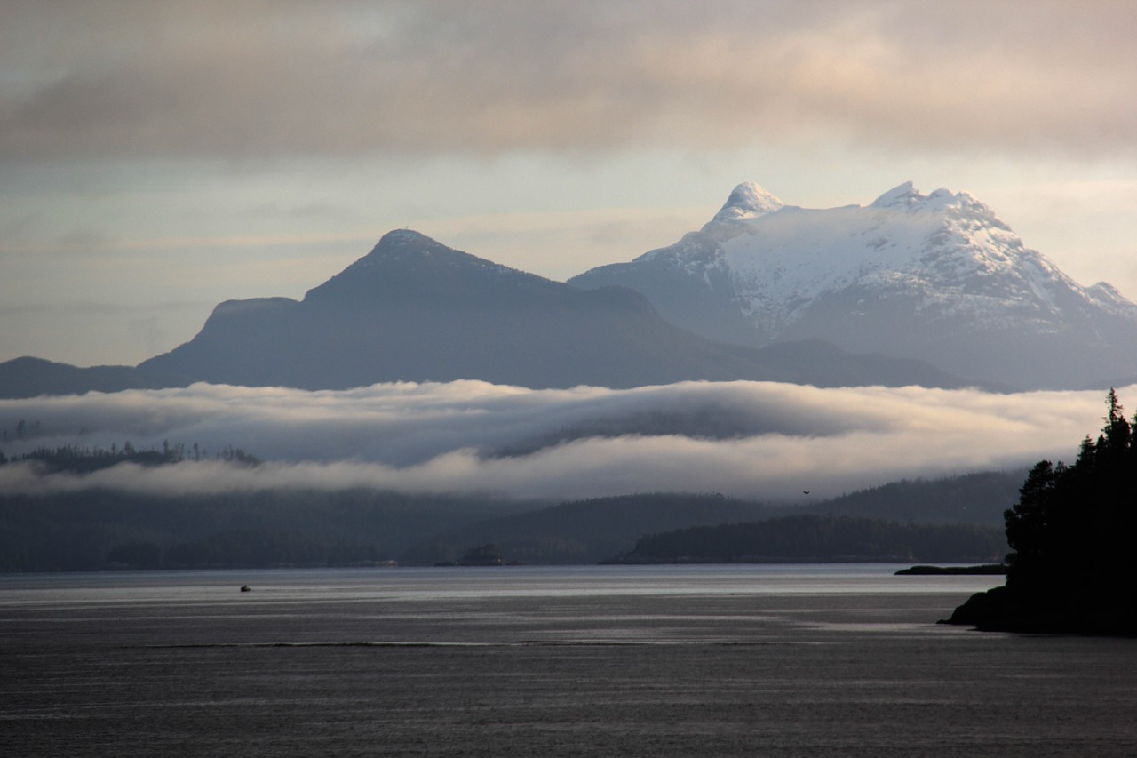 Image - layer of fog alaska morning