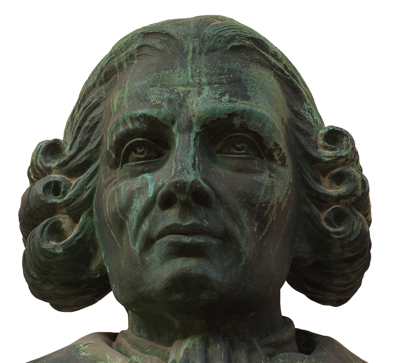 Image - statue art wig head pretty