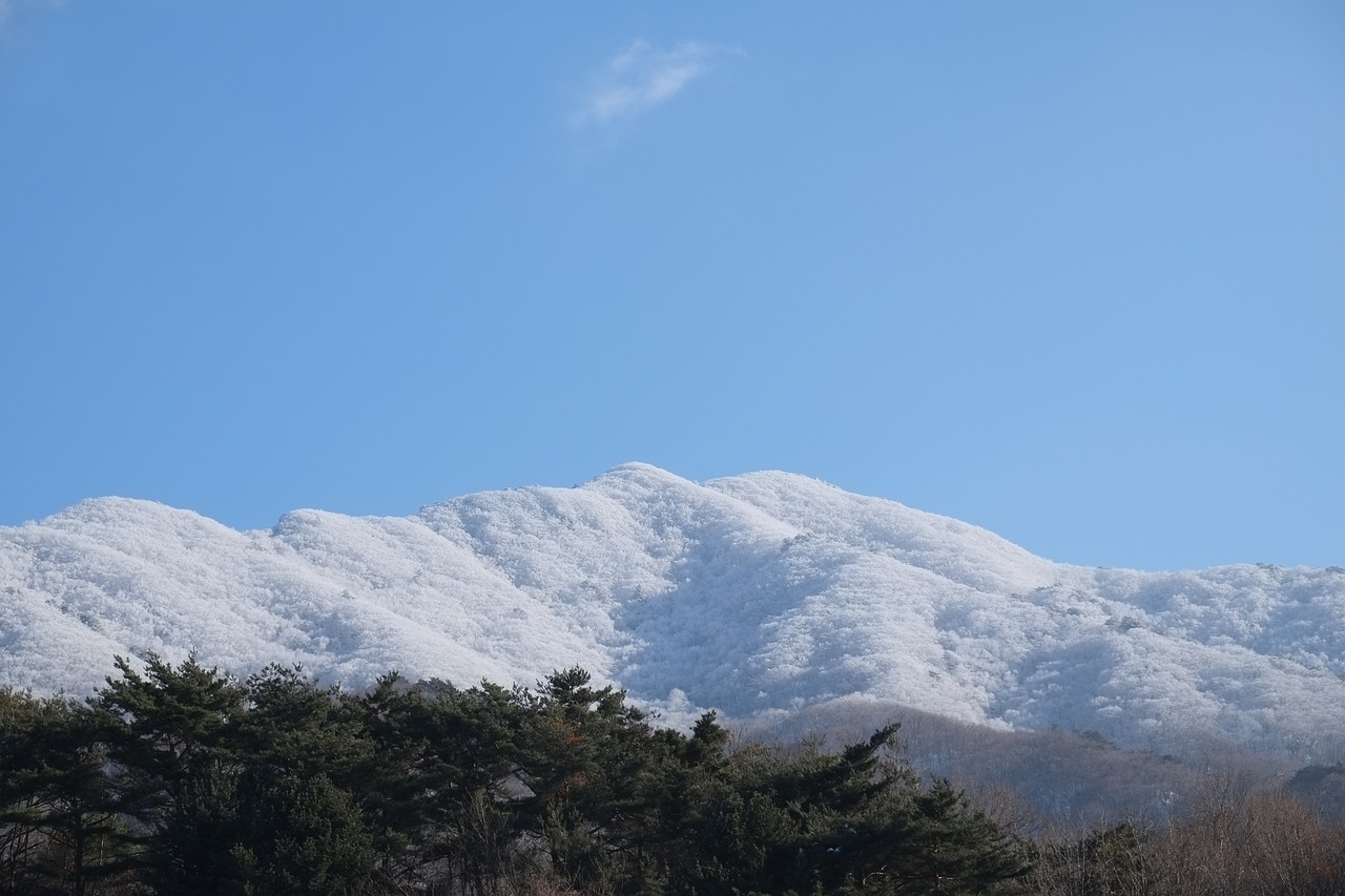 Image - deogyusan hard rime snow mountain