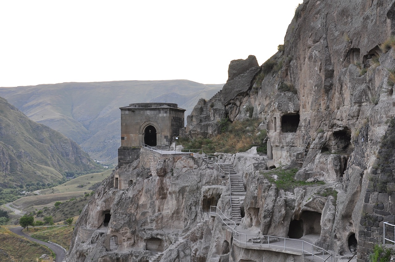 Image - abbey mountains caves