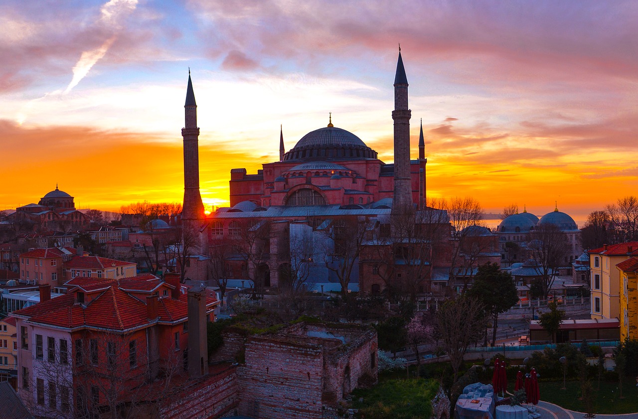 Image - istanbul cami turkey travel sunset