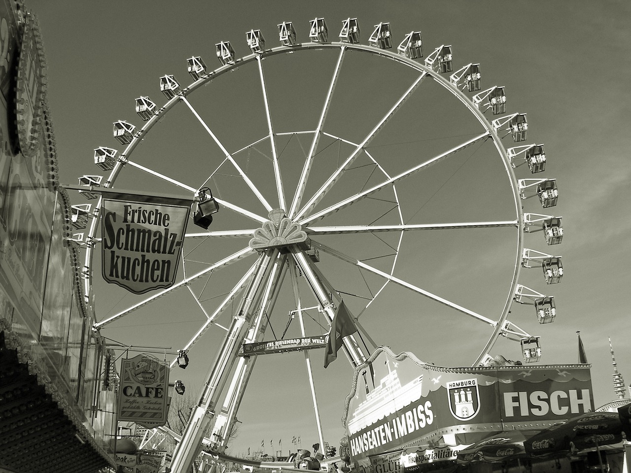 Image - ferris wheel year market hamburg