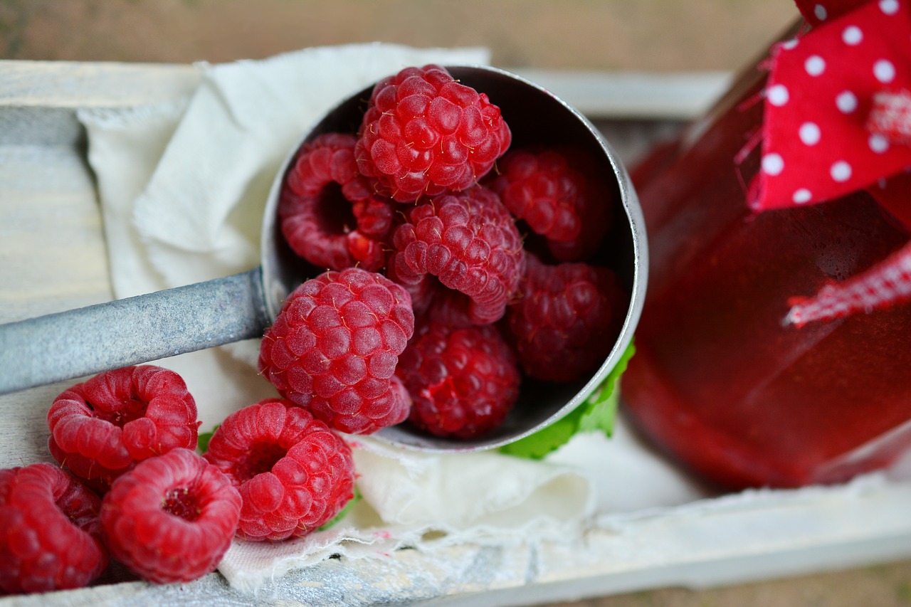 Image - raspberries berries fruits fruit