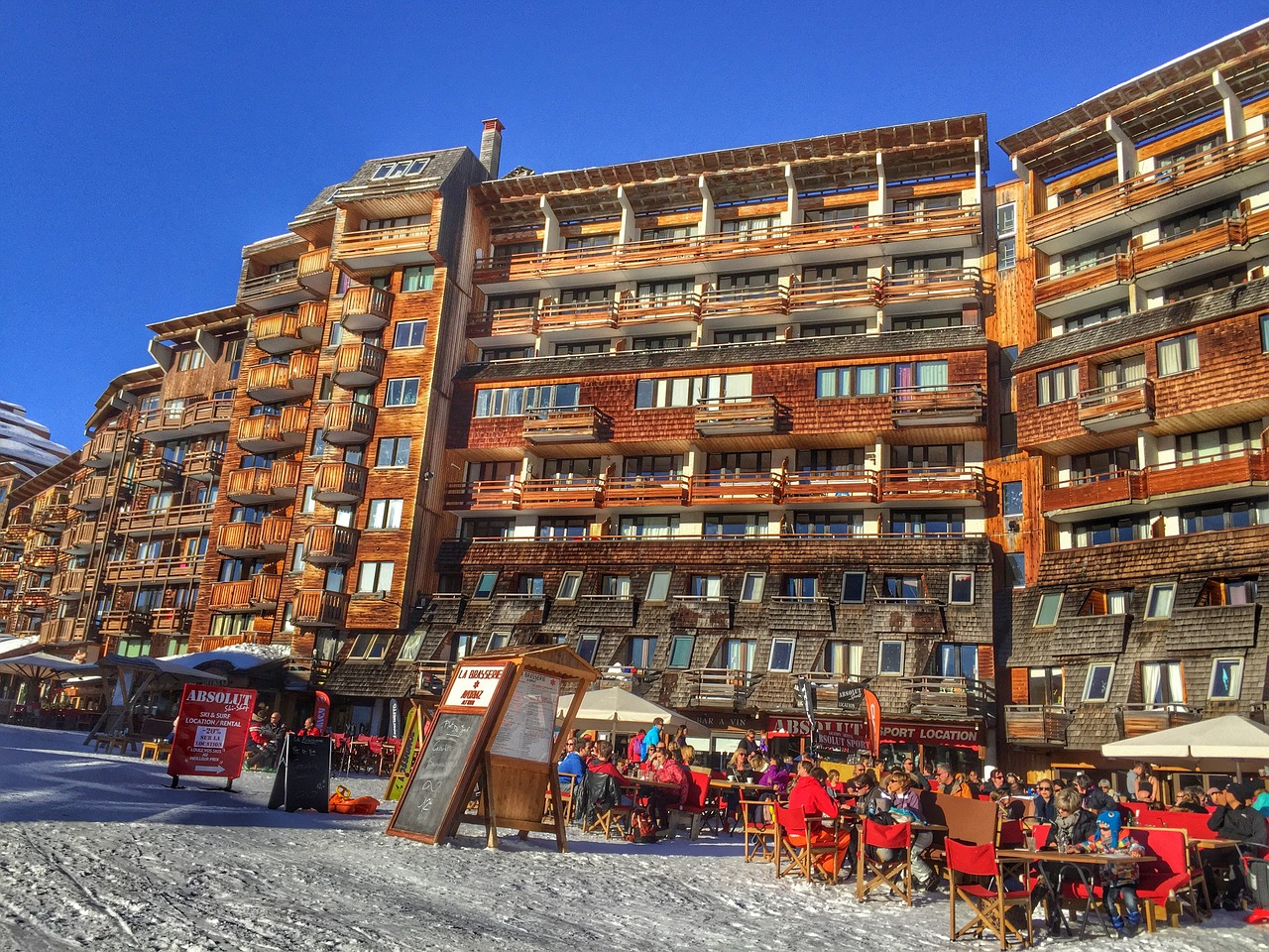 Image - avoriaz france ski resort winter