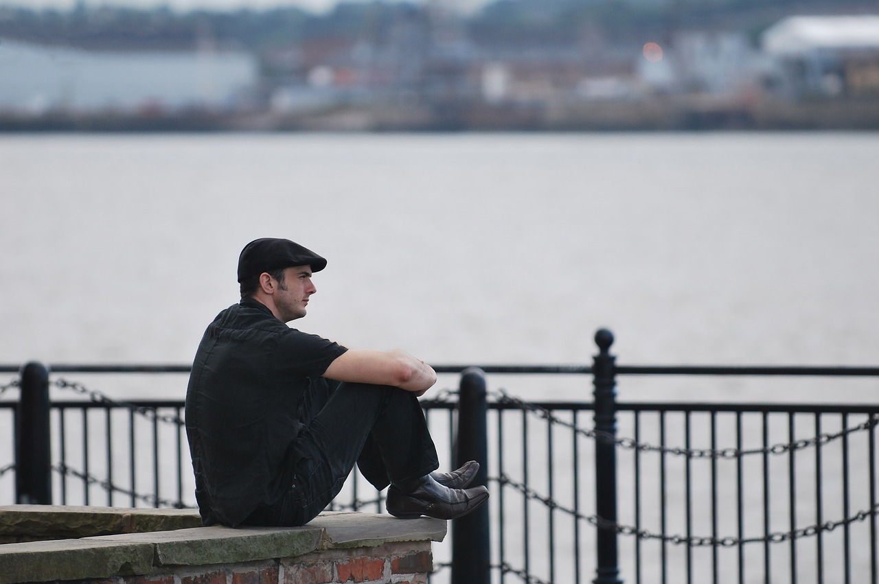 Image - liverpool mersey thoughtful ponder