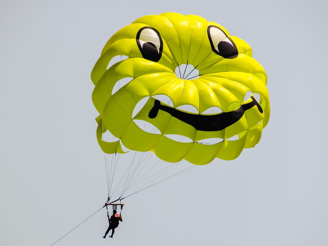 Image - smile smiling face happy parachute