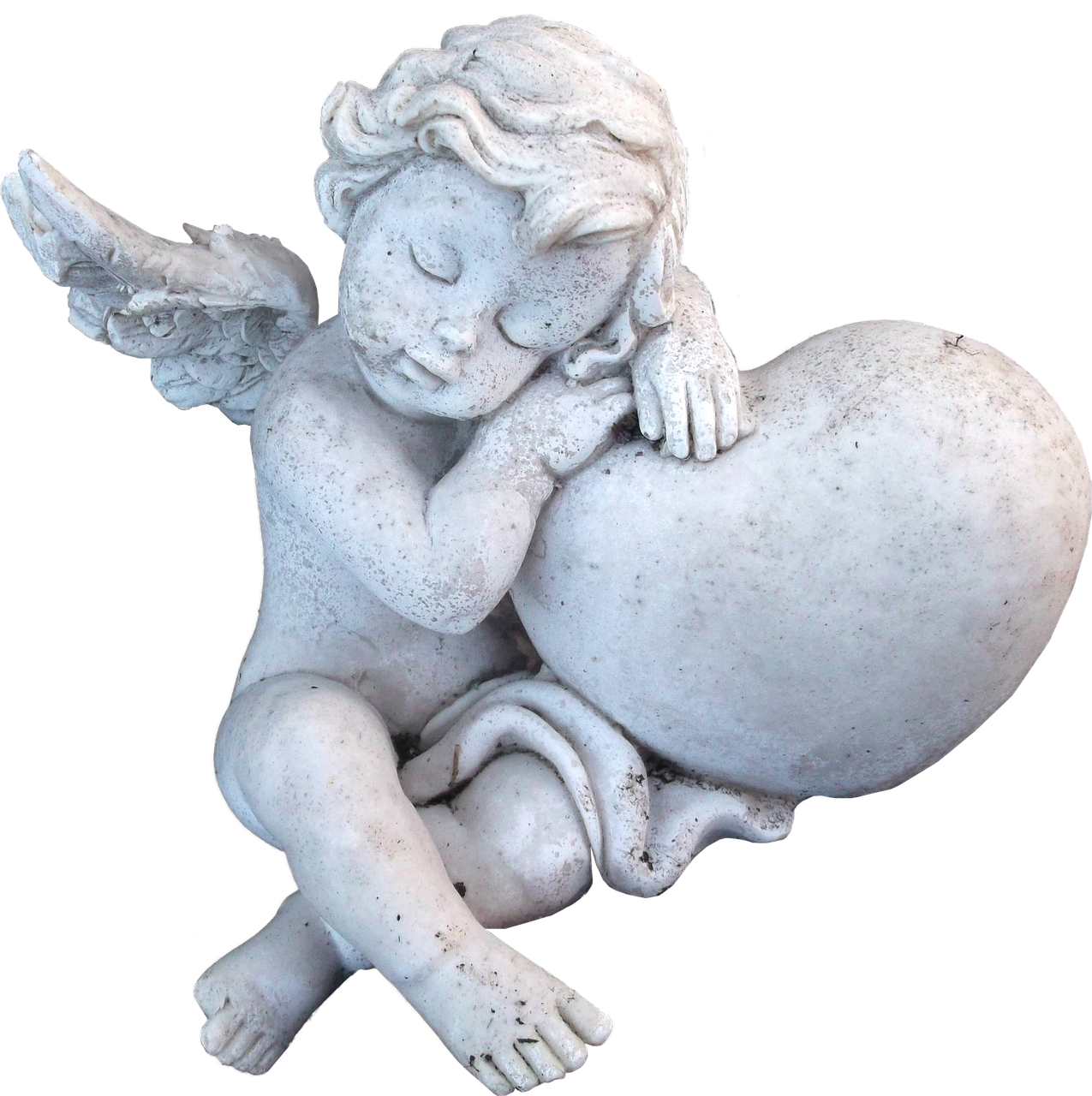 Image - isolated angel sculptures figure