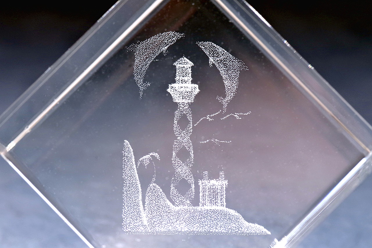 Image - souvenir holidays sea delfin glass
