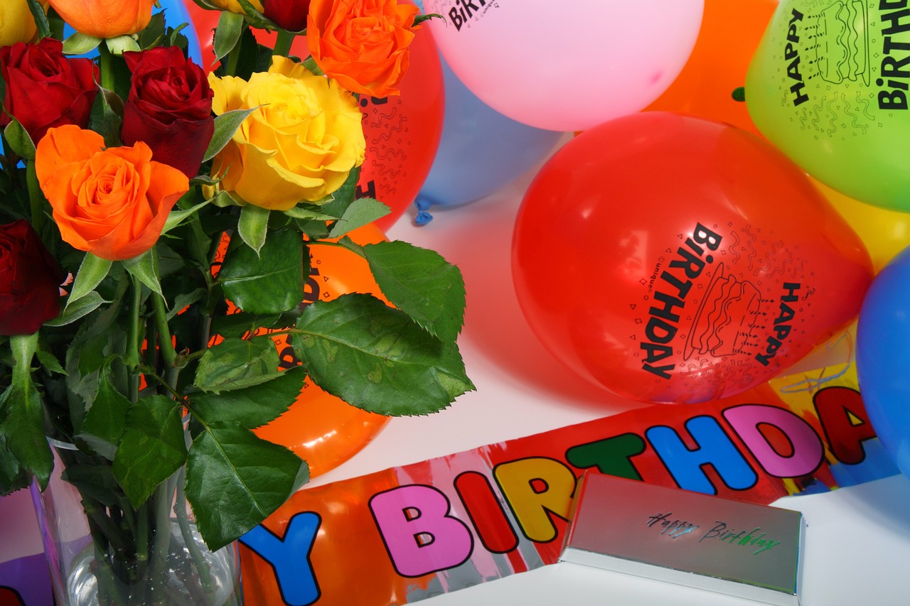 Image - birthday balloons bouquet