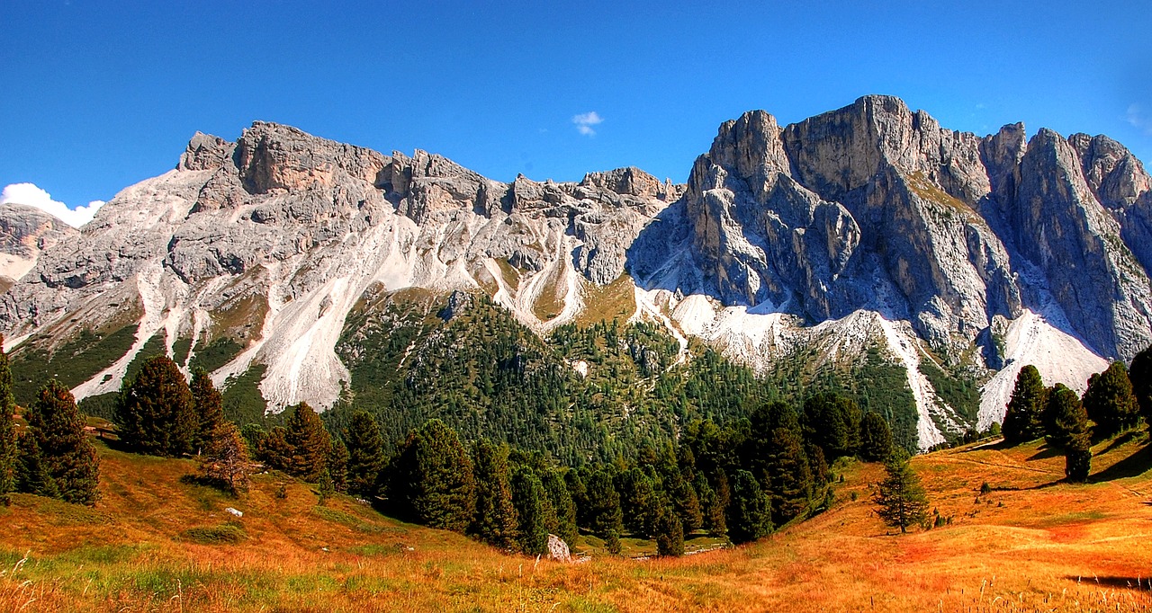 Image - dolomites monte stevia mountains