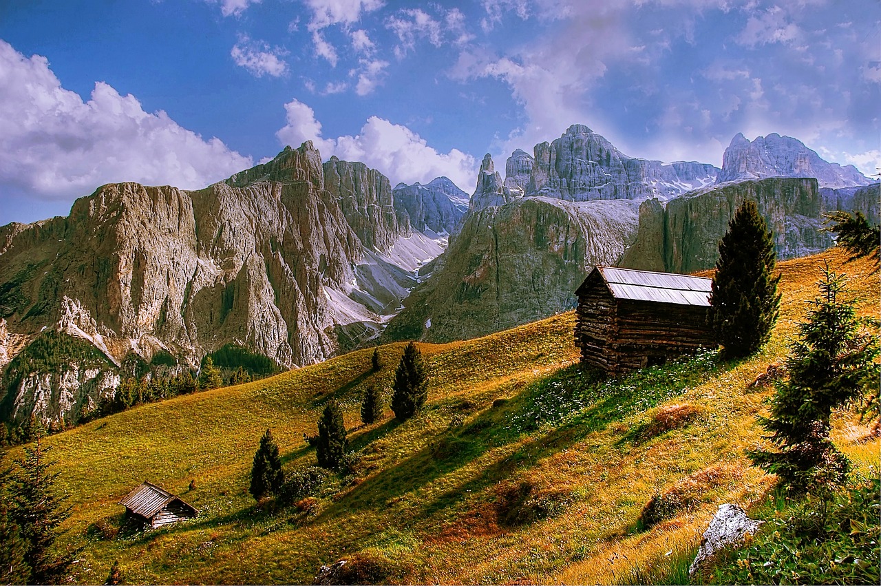 Image - dolomites mountains italy