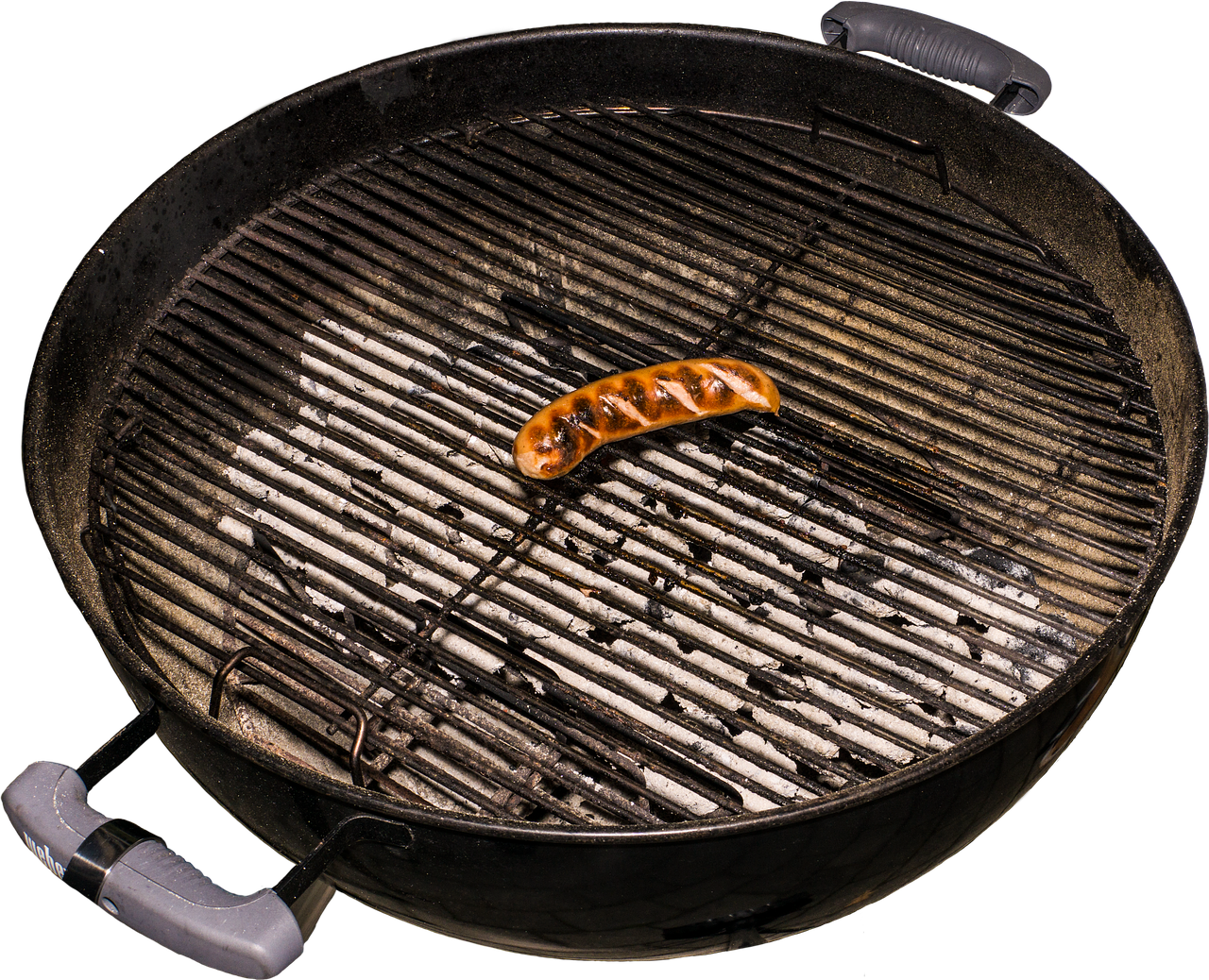 Image - grill sausage barbecue isolated